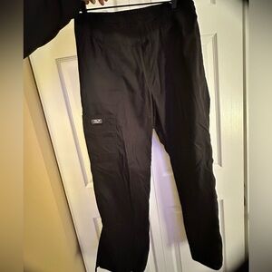 Cherokee Black L Flare/Bootcut Scrub Pant